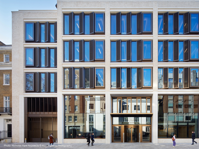 UCL Student Centre Exterior Facade