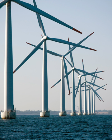 Windmills At Sea