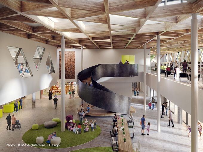 Clayton Heights Community Centre Rendering Interior Web Credited