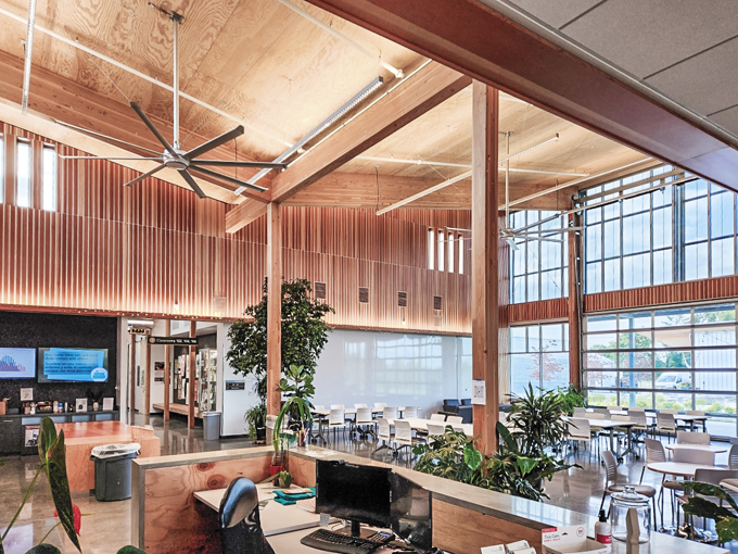 Chemeketa Community College atrium